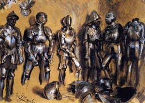 Menzel Six Suits of Armor Standing_sm