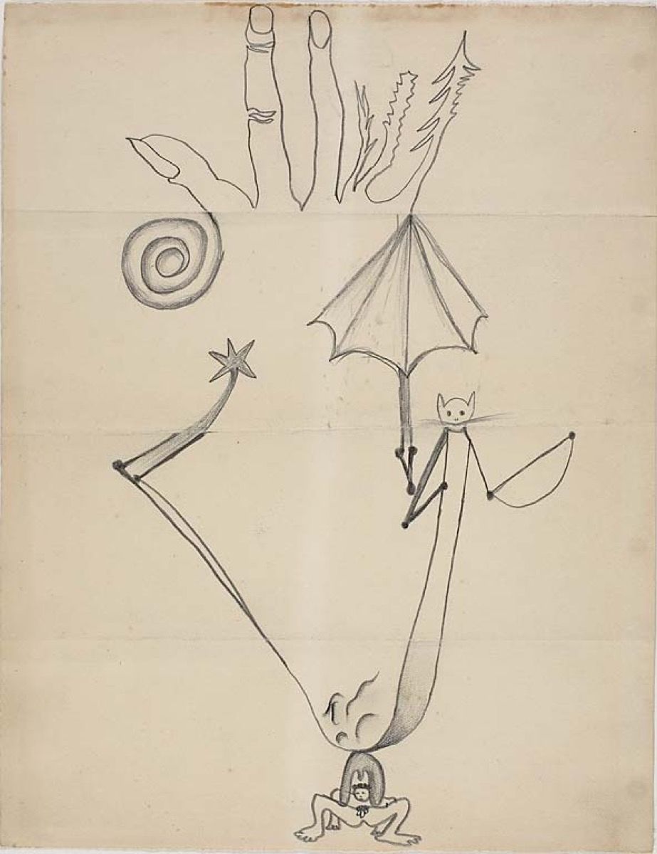 eorge hugnet, yves tanguy, germaine hugnet, jeanette tanguy, exquisite corpse,
