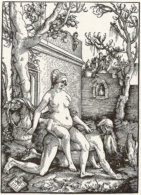Hans Baldung 1515 tarihli gravür